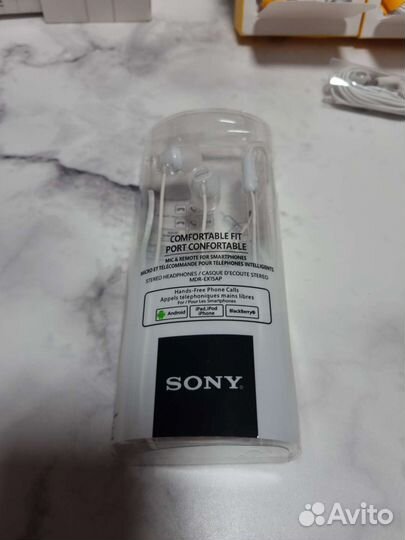 Проводные наушники Realme Sony Xiaomi Samsung