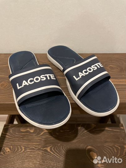 Тапки lacoste женские