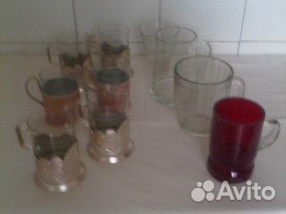 Стаканы, подстаканники