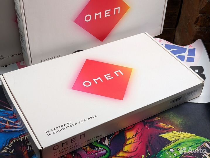 NEW Hp Omen 16' RTX4070/ 2,5k/ i7-13650HX