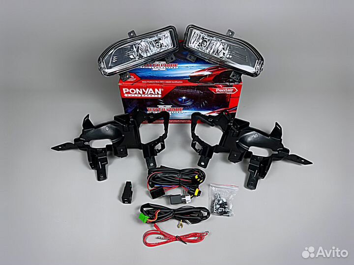 Туманки Nissan Qashqai 2м с18г Уст комп