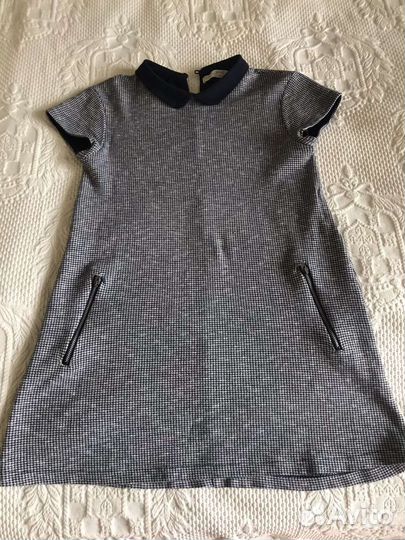 Платье школьное Zara, 8-10 лет