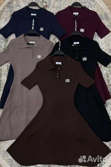 Платье miu miu