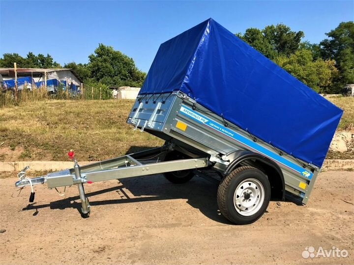 Прицеп 2,0х1,3х0,5 Кремень тент700