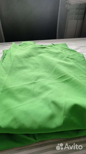 Ткань для хромакейя зеленая