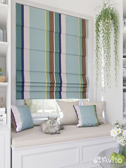 Римские шторы на заказ. Замер и монтаж бесплатно