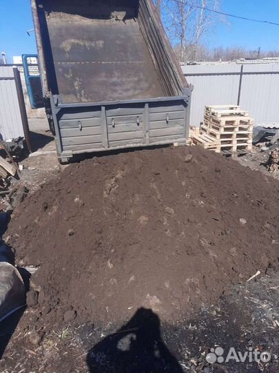 Земля плодородная, чернозем,грунт доставка