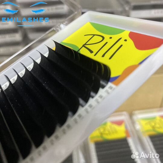 Ресницы для наращивания Rili. Оригинальные