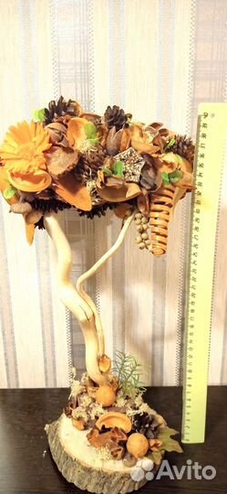 Осенняя поделка из природных материалов