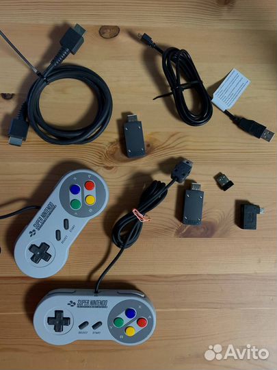 Snes mini (64гб, адаптеры 8Bitdo)