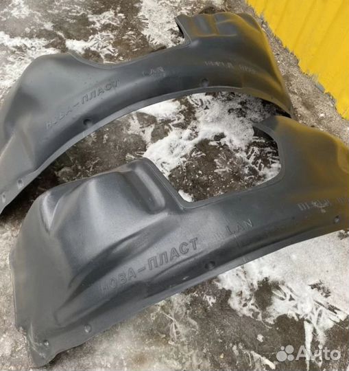 Защита арок митсубиси лансер 9 передние