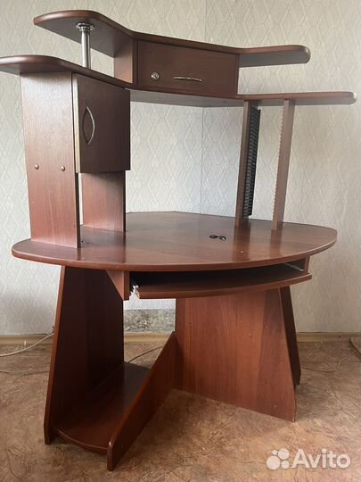 Компьютерный стол со шкафом бу