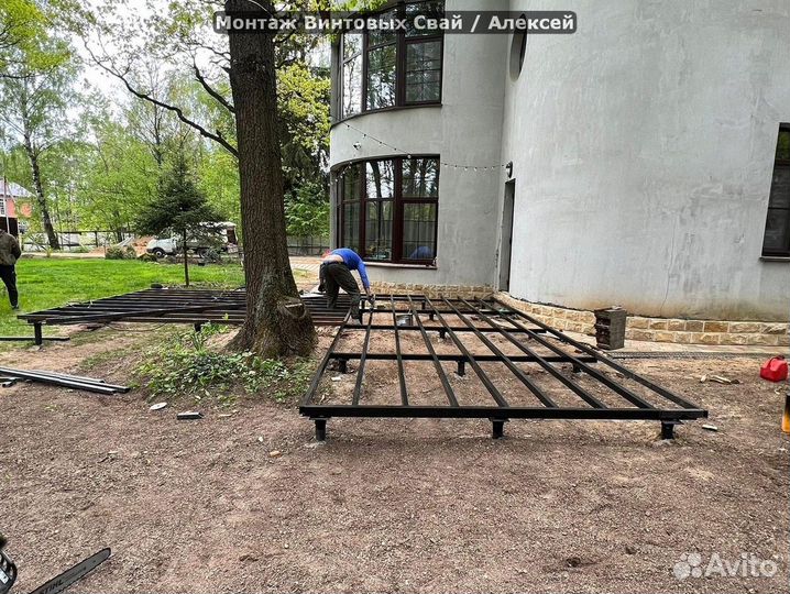 Винтовой фундамент