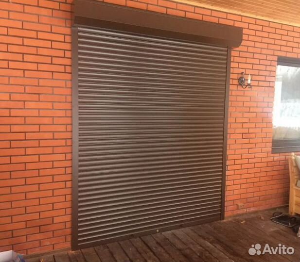 Рольставни на двери