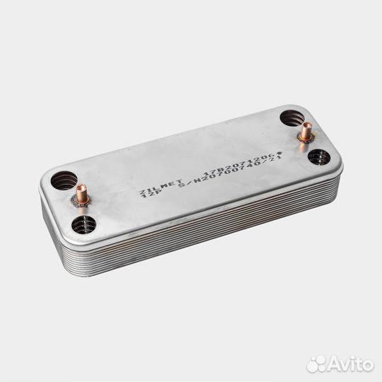 Теплообменник вторичный Бакси/Baxi