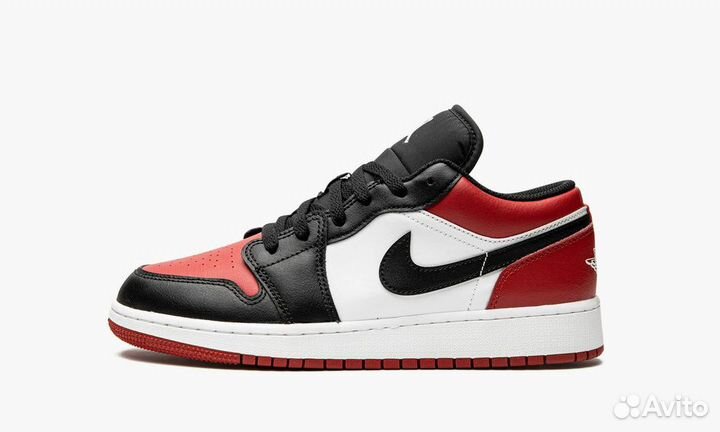 Air Jordan 1 Low GS Bred Toe (4Y US - 36 EUR)