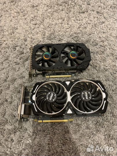 Видеокарта RX580 8gb 2048sp