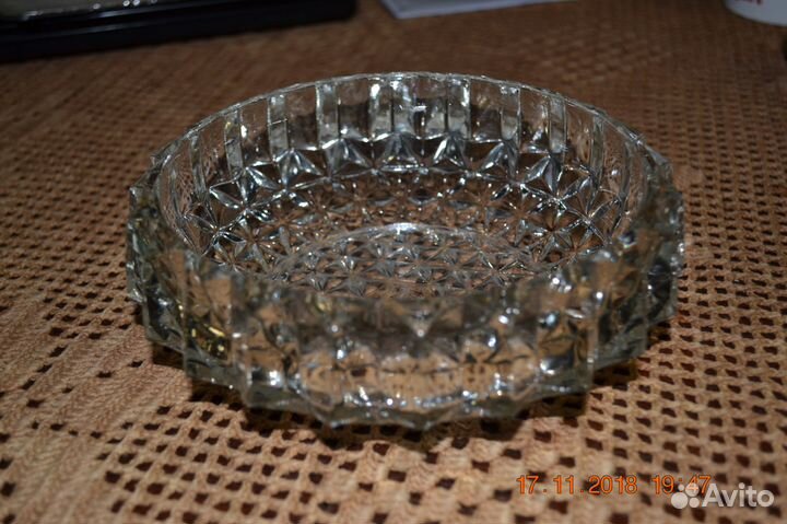 Салатники и вазочки для варенья, стекло из СССР