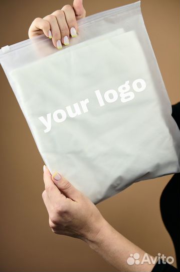 Пакеты Zip-Lock 40х60см белые слайдеры