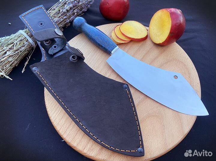 Тяпка Старка для кухни из кованой стали х12мф