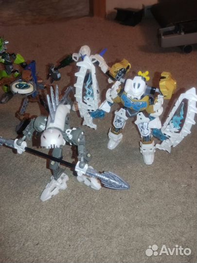 Bionicle kiina 8987, rahkshi 8588, vahki 8617