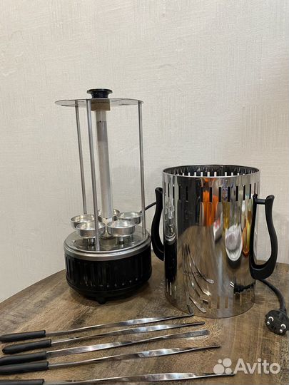 Электрошашлычница maxtronic MAX-8601SS