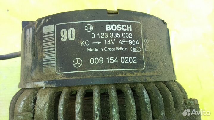 0123335002 Генератор bosch Mercedes w202