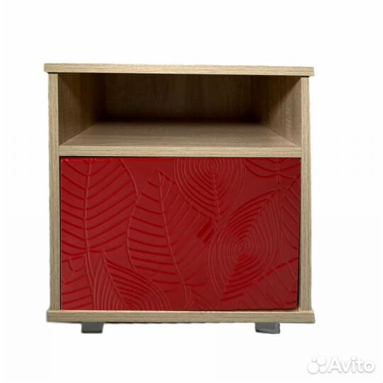 Тумба прикроватная Шарм, синий глянец