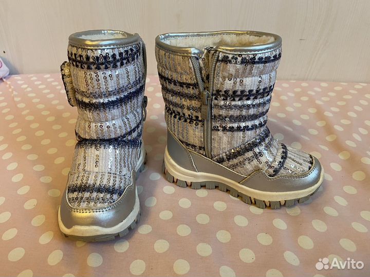 Сапожки для девочки зимние