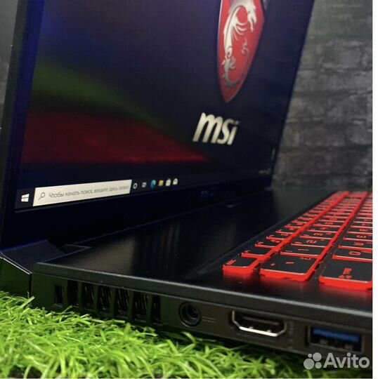 Ноутбук игровой MSI GF75 Thin