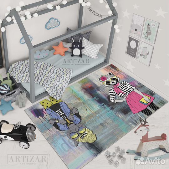 Ковер в детскую новый