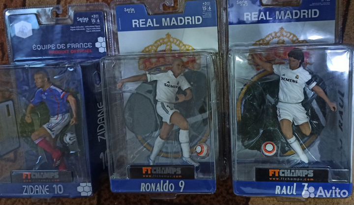 Фигурки футболистов от ftchamps