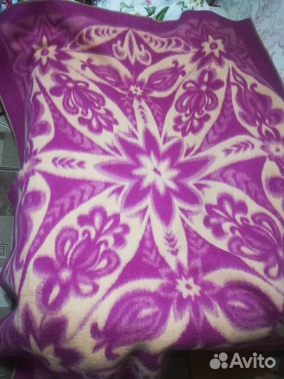 Одеяла 2-х спальн шерстяные 175 на 220 см СССР