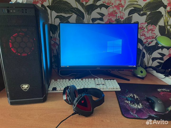 Игровой компьютер с монитором, цена договорная