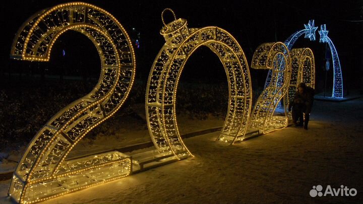 Световая фигура Олень