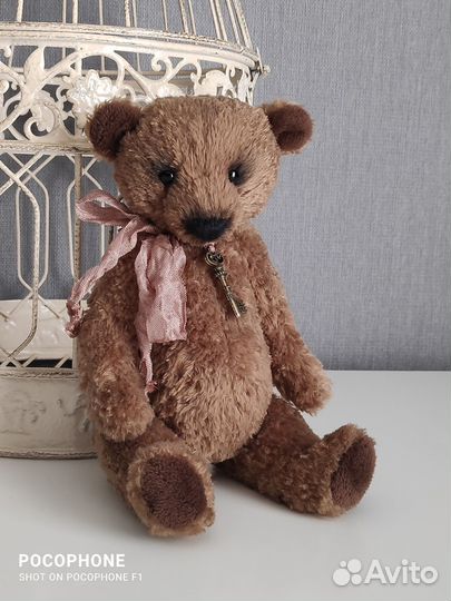 Игрушка ручной работы Мишка Тедди Гриня