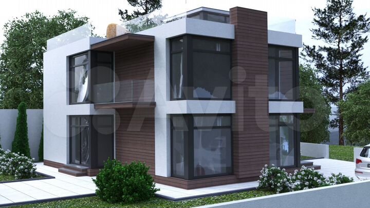 Дом 168 м² на участке 8 сот.