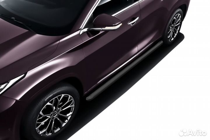 Защита порогов труба Chery Exeed chex-TXL-005B