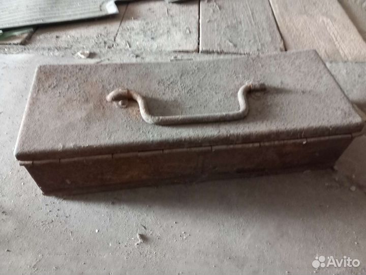 Металический ящик под инструменты СССР