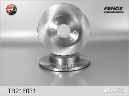 TB218031 диск тормозной Renault Logan 1.4/1.6 04