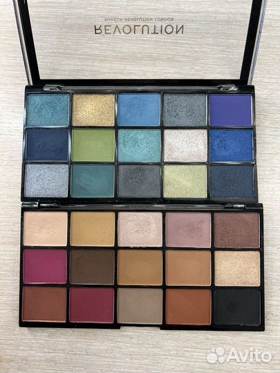 Палетка теней revolution, too faced, urban decay