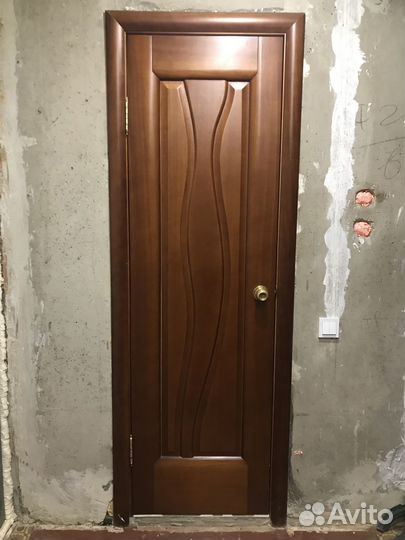 Межкомнатные двери Массив, с коробкой