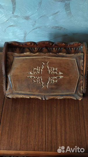 Хлебница деревянная ручной работы