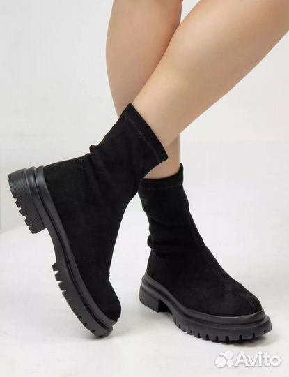 Ботинки чулки