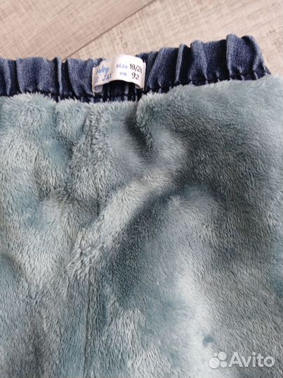 Джинсы утепленные для мальчика 98