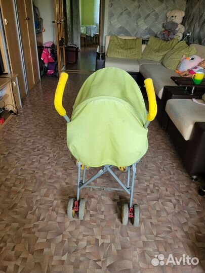 Прогулочная коляска трость бу