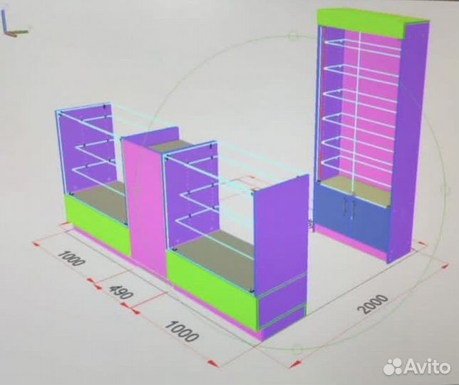 Торговое оборудование для табачного магазина