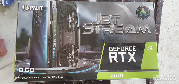 Видеокарта rtx 3070 palit