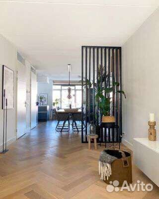 Рейки для зонирования перегородки