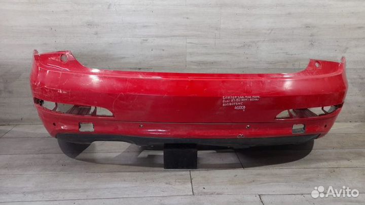 Бампер задний под парктроники Audi Q3 8U С 2011 По